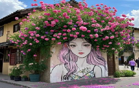  郎溪怎么设计网红打卡墙绘