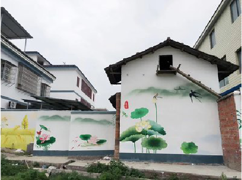  郎溪室外墙绘-从选材到保养。