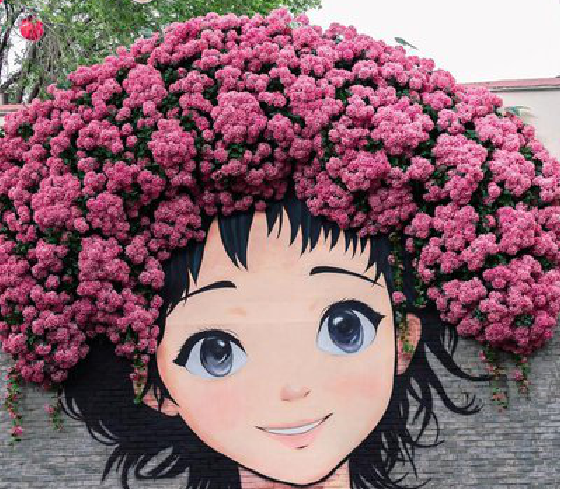  郎溪墙体彩绘-网红墙打卡