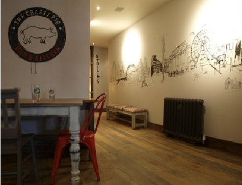  郎溪教你判断手绘墙质量的好坏。