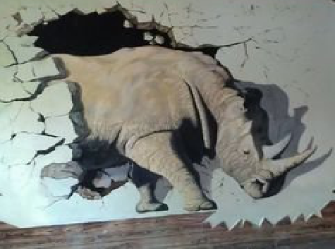  郎溪在墙绘中，如何绘制3D效果？